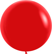Латексный шар гигант красный