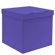 Коробка для шаров 60х60х60см лиловая