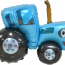 Фольгированный шар "Синий трактор" - Фольгированный шар "Синий трактор"