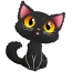 Фольгированный шар "Кошка черная" - Фольгированный шар "Кошка черная"
