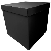 Коробка для шаров 70х70х70см черная