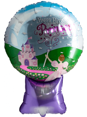 Фольгированный шар &quot;Стеклянный шар с принцессой&quot; 