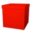 Коробка для шаров 60х60х60см красная - Коробка для шаров 60х60х60см красная